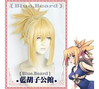 Anime Dr.Stone Kohaku Cosplay perruque queue de cheval dorée fibre de résistance à la chaleur femme cheveux synthétiques Costume jouer perruques