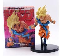 Anime Dragon Ball Z Son Goku Super Saiyan Assault 50e anniversaire commémoratif Ver PVC figurine DBZ modèle de collection cadeau