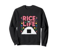 Anime drôle pour Les Amateurs de gastronomie - Le Riz, C'est la Vie Sweatshirt