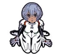 Anime Émail Pin Ayanami Rei Broches Insigne Accessoires, Klein, Métal non précieux