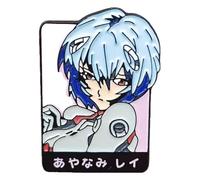 Anime Émail Pin Ayanami Rei Broches Insigne Accessoires, Klein, Métal non précieux