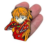 Anime Émail Pin Ayanami Rei Broches Insigne Accessoires, Klein, Métal non précieux