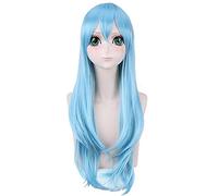 Anime Épée Art En Ligne Alfheim Yuuki Asuna Bleu Longue Perruque Cosplay Costume Sao Yuki Asuna Résistant À La Chaleur Cheveux Synthétiques Femmes Perruques