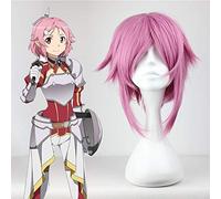 Anime épée Art en ligne Cosplay perruque Lisbeth cheveux Cosplay perruques résistant à la chaleur synthétique Shinozaki Rika Halloween carnaval fête