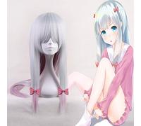 Anime Eromanga Sensei Cosplay perruques Sagiri Izumi Cosplay perruque de cheveux résistant à la chaleur synthétique perruque Halloween fête femmes Cosplay perruques