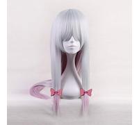 Anime Eromanga Sensei Izumi Sagiri Cosplay perruque dégradé perruques avec noeuds papillon jeu de rôle cheveux + perruque gratuite cap perruque seulement