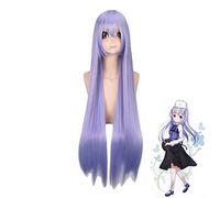Anime est l'ordre d'un lapin? Kafuu Chino perruque Cosplay Costume femmes longs cheveux synthétiques Halloween fête perruques