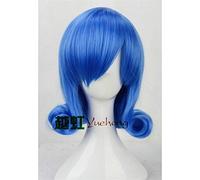 Anime Fairy Tail femmes Juvia Loxar Cosplay perruque bleu court bouclés cheveux synthétiques jeu de rôle perruque Costumes K081