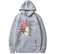 Anime Fairy Tail Sweat À Capuche Lucy Natsu Amis Graphique Sweat Pulls Hommes Femmes À Manches Longues À Capuche Tops