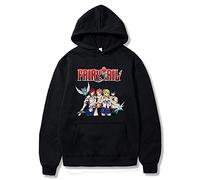 Anime Fairy Tail Sweat À Capuche Lucy Natsu Amis Graphique Sweat Pulls Hommes Femmes À Manches Longues À Capuche Tops