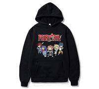 Anime Fairy Tail Sweat À Capuche Lucy Natsu Amis Graphique Sweat Pulls Hommes Femmes À Manches Longues À Capuche Tops
