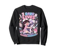 Anime Fan - Je Sauve des Vies et Pleure Les Personnages Sweatshirt