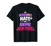Anime Fangirl Screaming Anime Reaction Humour Excited Weeb T-Shirt