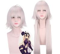 Anime Fate/grand Order Jeanne D'arc Alter Cosplay Wig Joan of Arc Women Synthetic Hair Halloween Party Costume Wigs Cosplay