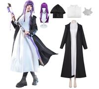 Anime Fern Cosplay Costumes pour femmes filles Frieren à l'enterrement tous les personnages Cape robes tenue avec perruque Halloween uniforme jupe costume bande dessinée carnaval fête cadeaux