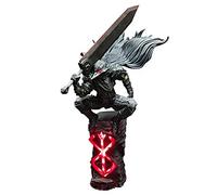 Anime Figurine Guts Battle Version Action - Base avec Lumi¨¨re - PVC - Noir - 16 cm