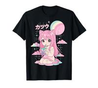 Anime Fille Boba Thé Aux Perles Kawaii T-Shirt