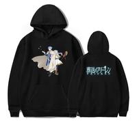 Anime Frieren: Beyond Journey's End Merch Sweat à Capuche Unisexe Cosplay Sweatshirt avec Manches Longues pour Hommes Femmes