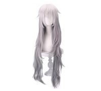 Anime Game Arknights Lappland Cosplay Wig, Perruques Grises À Cheveux Longs, Accessoire De Jeu De Rôle De Fête De Costume D'halloween