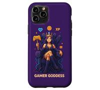 Anime Gamer Queen Lecteur de Jeu vidéo XP Trône Gamer Goddess Coque pour iPhone 11 Pro
