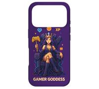Anime Gamer Queen Lecteur de Jeu vidéo XP Trône Gamer Goddess Coque pour iPhone 17 Pro