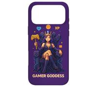 Anime Gamer Queen Lecteur de Jeu vidéo XP Trône Gamer Goddess Coque pour iPhone 17 Pro Max