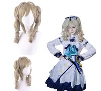 Anime Genshin Impact Barbara Perruque Cosplay pour tous les personnages Halloween Carnaval Party pour les femmes filles et garçons