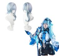Anime Genshin Impact Eula Perruque Cosplay pour tous les personnages Halloween Carnaval Party pour les femmes filles et garçons