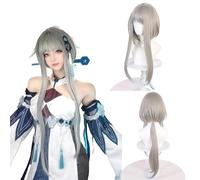 Anime Genshin Impact Guizhong Perruque Cosplay pour tous les personnages Halloween Carnaval Party pour les femmes filles et garçons