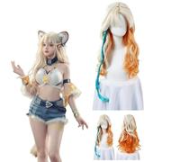 Anime Genshin Impact Xilonen Perruque Cosplay pour tous les personnages Halloween Carnaval Party pour les femmes filles et garçons