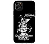 Anime Girls - Peut-être Que C'est ma Magie de Toujours Faire avancer Les Choses Coque pour iPhone 11 Pro Max