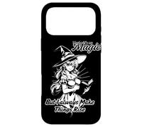 Anime Girls - Peut-être Que C'est ma Magie de Toujours Faire avancer Les Choses Coque pour iPhone 17 Pro Max