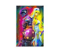 Anime Goblin Slayer et Épée Maiden Peinture à l'huile Art mural Impression d'image moderne Décoration de chambre familiale 30 x 45 cm