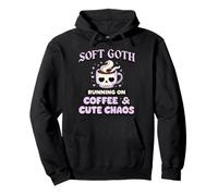 Anime Goth Doux Pastel Goth Kawaii Gothique Anime Spooky Cute Sweat à Capuche