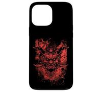 Anime Goth Japanese Oni Demon Art Horreur Gothique Fantasy Coque pour iPhone 13 Pro Max