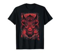 Anime Goth Japanese Oni Demon Dragon Art Féroce Folklore T-Shirt