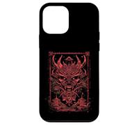 Anime Goth Japanese Oni Demon Dragon Samourai Myth Warrior Coque pour iPhone 12 mini