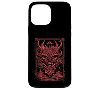 Anime Goth Japanese Oni Demon Dragon Samourai Myth Warrior Coque pour iPhone 13 Pro Max