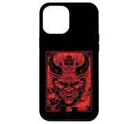 Anime Goth Japanese Oni Demon Samourai Dragon Fantasy Coque pour iPhone 12 Pro Max