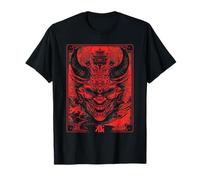 Anime Goth Japanese Oni Demon Samourai Dragon Fantasy T-Shirt