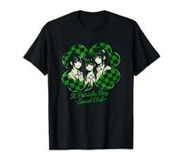 Anime Goth St Patrick Day Social Club Gothique Manga T-Shirt