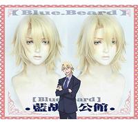 Anime grand prétendant Laurent Thierry Cosplay perruque doré court résistant à la chaleur cheveux synthétiques carnaval Halloween fête jouer perruques