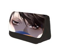Anime Haikyu Trousse à stylos Shoyo Hinata Trousse à crayons Tobio Kageyama Figure Organisateur Sac de toilette Sacs à cosmétiques Trousse à crayons Oikawa Tooru, Oikawa Tooru, 22x13x7.5cm