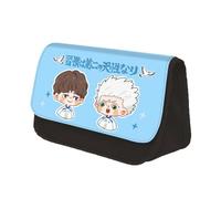 Anime Haikyu Trousse à stylos Shoyo Hinata Trousse à crayons Tobio Kageyama Figure Organisateur Sac de toilette Sacs à cosmétiques Trousse à crayons Oikawa Tooru, Type 9., 22x13x7.5cm