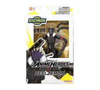 Bandai Figurine Anime Heroes Digimon Beelzemon 17 cm – Pistolets Berenjena – Enfant 4+ ans