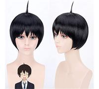 Anime Himouto! Umaru-Chan courte droite noire perruques de cheveux synthétiques Taihei Doma jeu de rôle Cosplay perruque PL-568