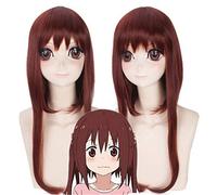 Anime Himouto! Umaru-chan Nanan Ebina pour femmes filles Cosplay perruque marron longue droite chaleur cheveux synthétiques pour Costume fête perruques