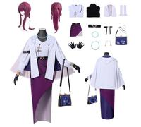 Anime Honkai Star Rail/Honkai 3rd Cosplay Kafka Costumes Anime Cosplay, Costumes Complets Pour Adultes Uniformes, Fêtes De Carnaval D'Halloween Et Plus