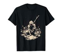 Anime Horror Mythic Creature Gothic Fantasy Aesthetic Art T-Shirt