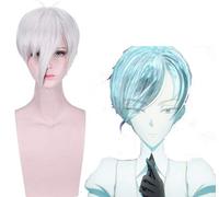 Anime Houseki No Kuni Cosplay perruques antarctique Cosplay 30 CM perruques Halloween carnaval fête Cosplay perruques terre du brillant